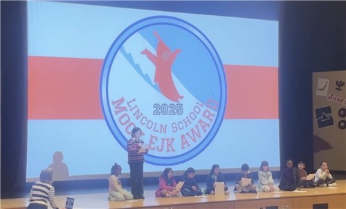 Photo from the Lincoln School Mock EJK Ceremony