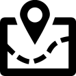 point on map 